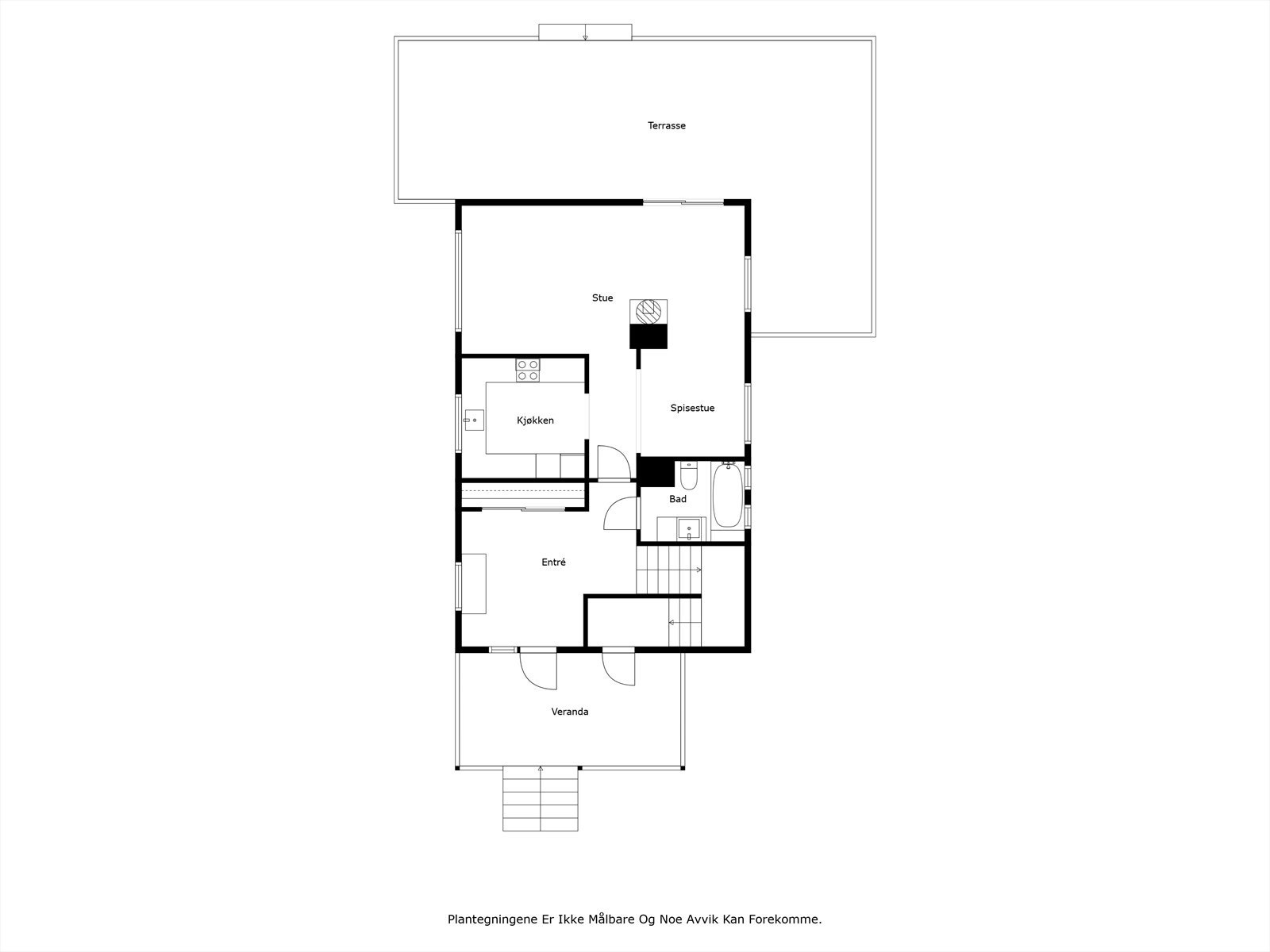 Plantegning 1. etasje. Galleribilde