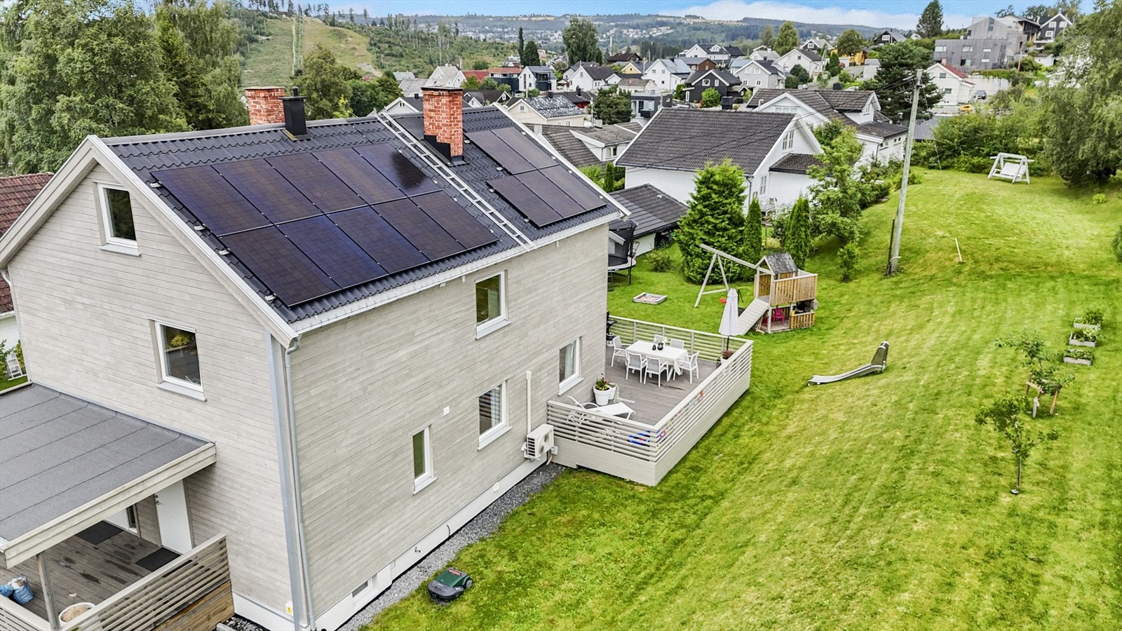 Dronebilde. Galleribilde