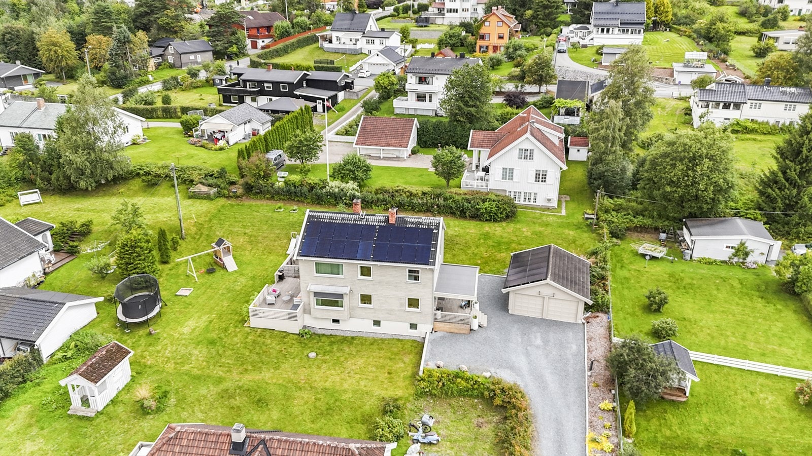 Dronebilde. Galleribilde