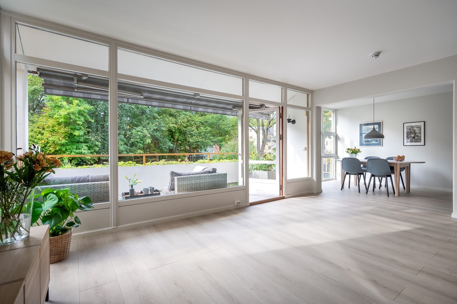 Leiligheten ble renovert i 2019. Galleribilde