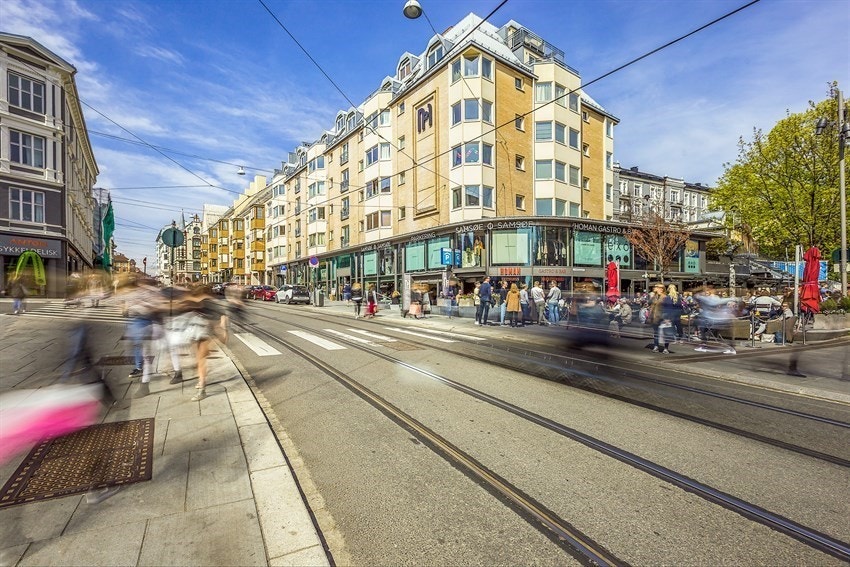 Kort vei til to av Norges mest attraktive handlegater: Bogstadveien og Frognerveien/Bygdøy allé Galleribilde