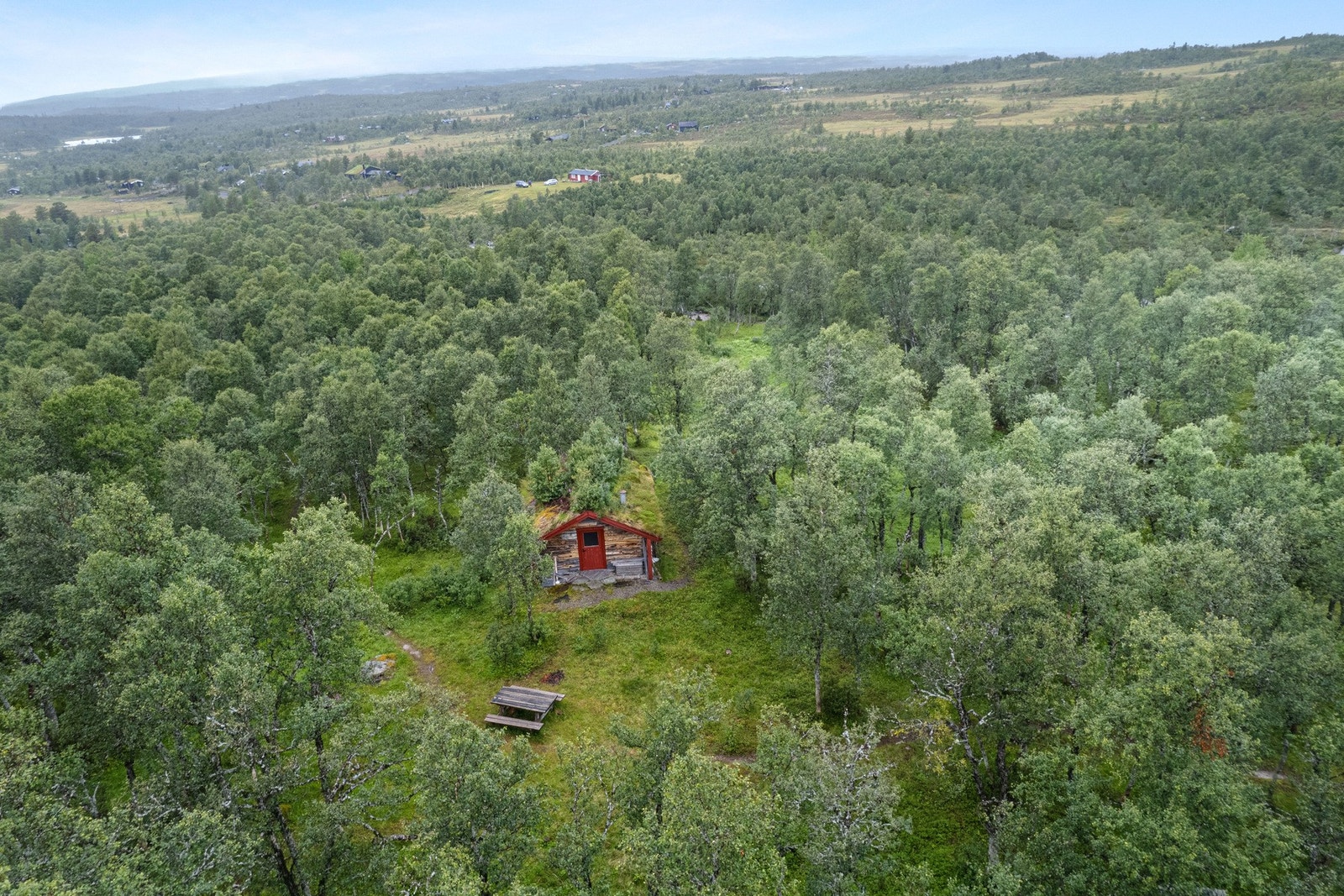 Sæterhus som befinner seg på eiendommen. Galleribilde