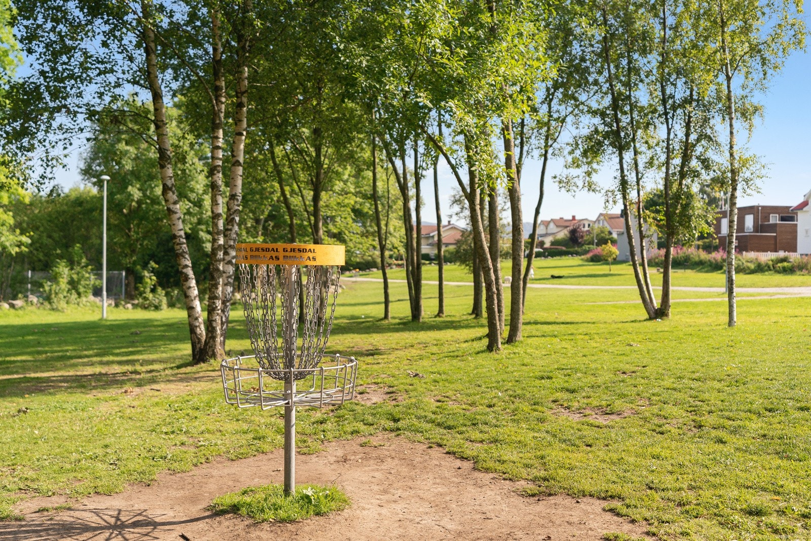 Regionens beste frisbeegolf bane er i gåavstand Galleribilde