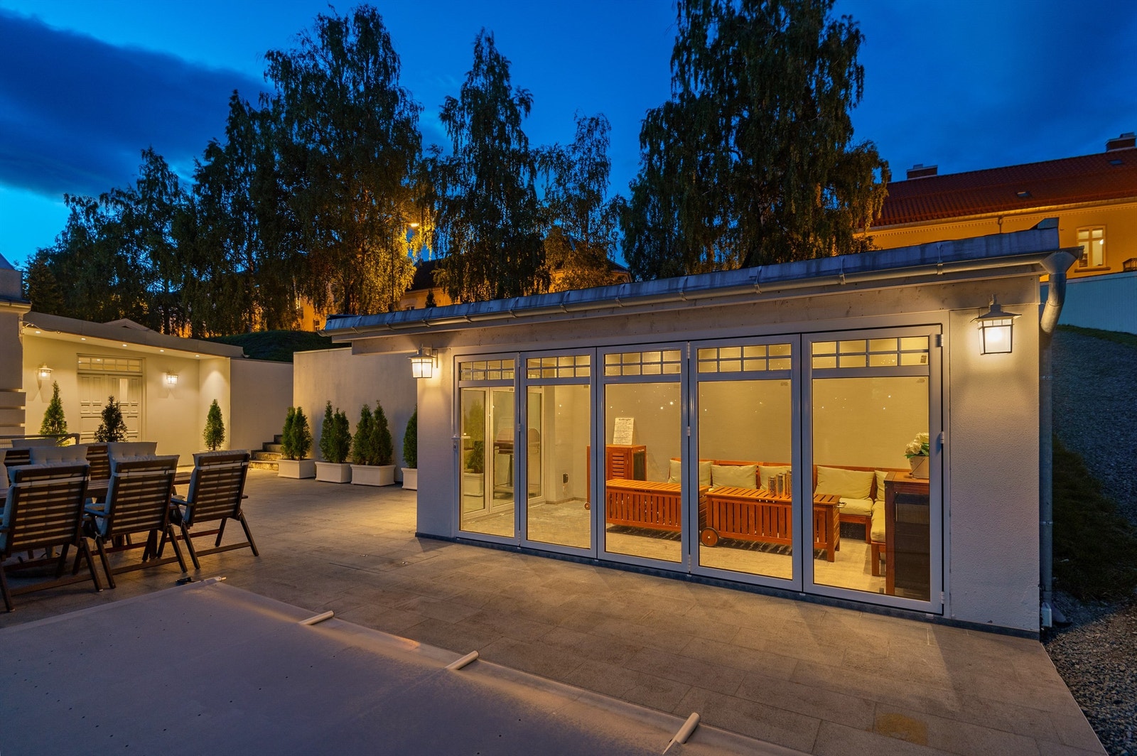 Terrasse. Galleribilde