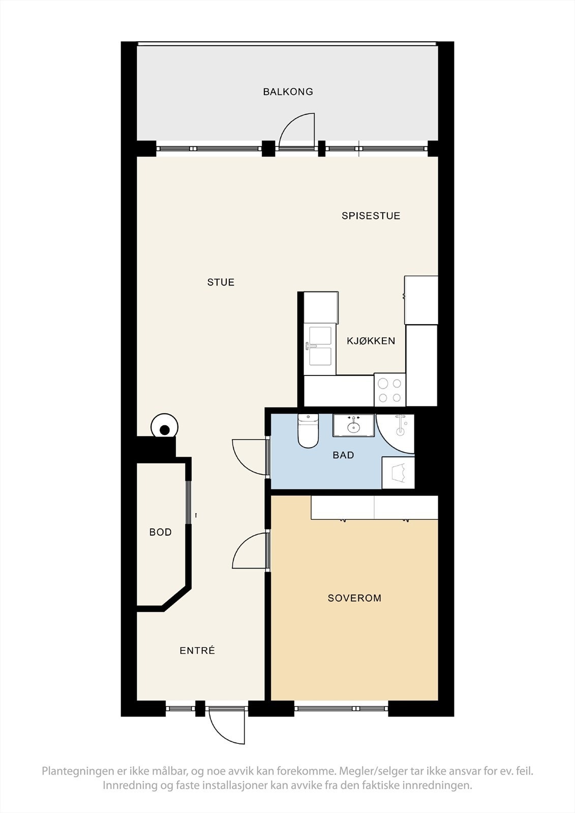 Planskisse Galleribilde