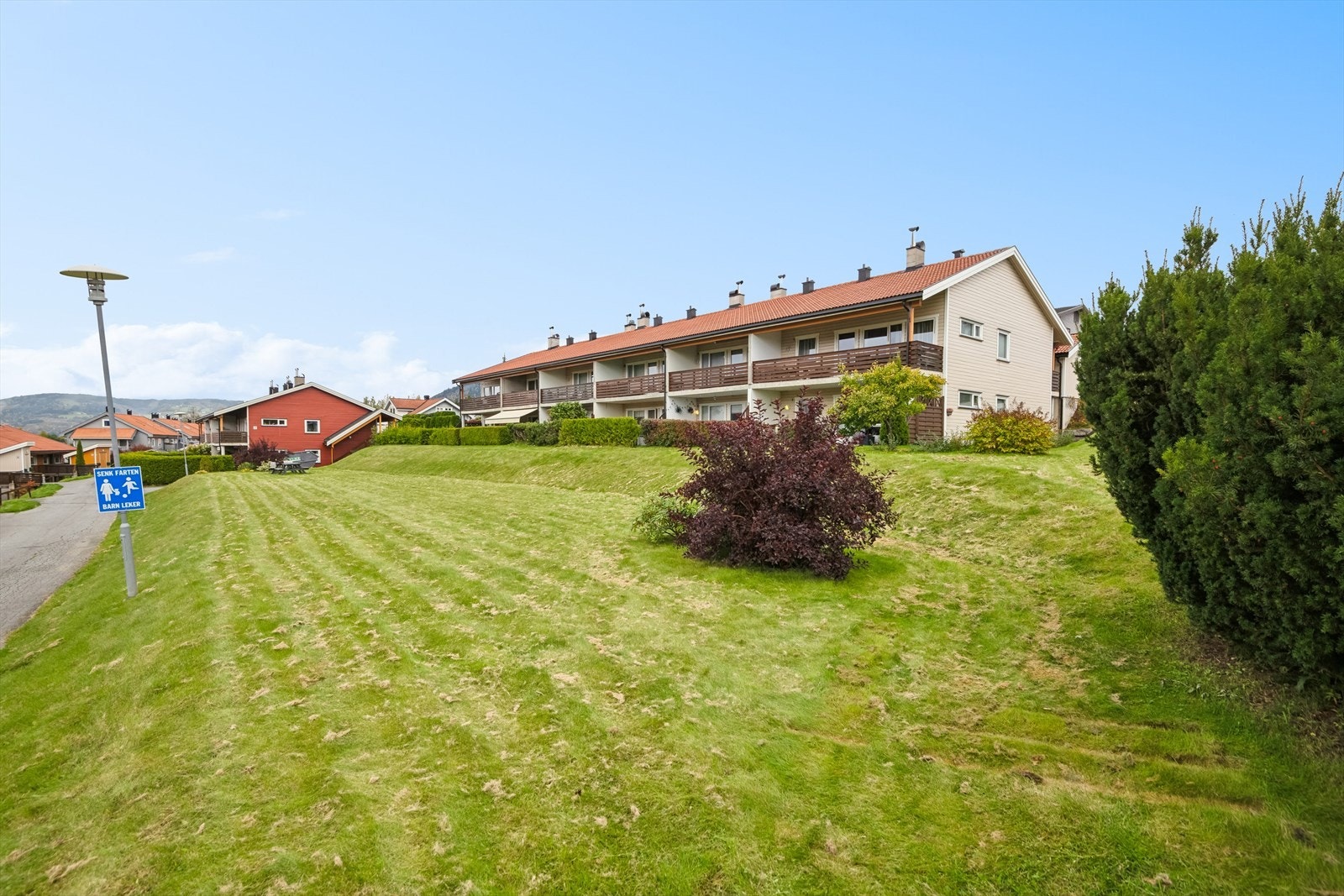 Attraktivt, rolig og barnevennlig boligområde. Galleribilde