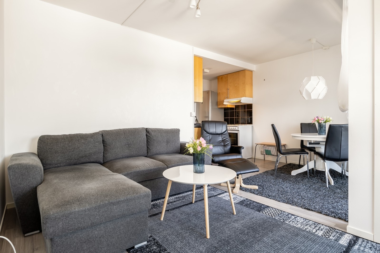 Arealeffektiv planløsning. Galleribilde