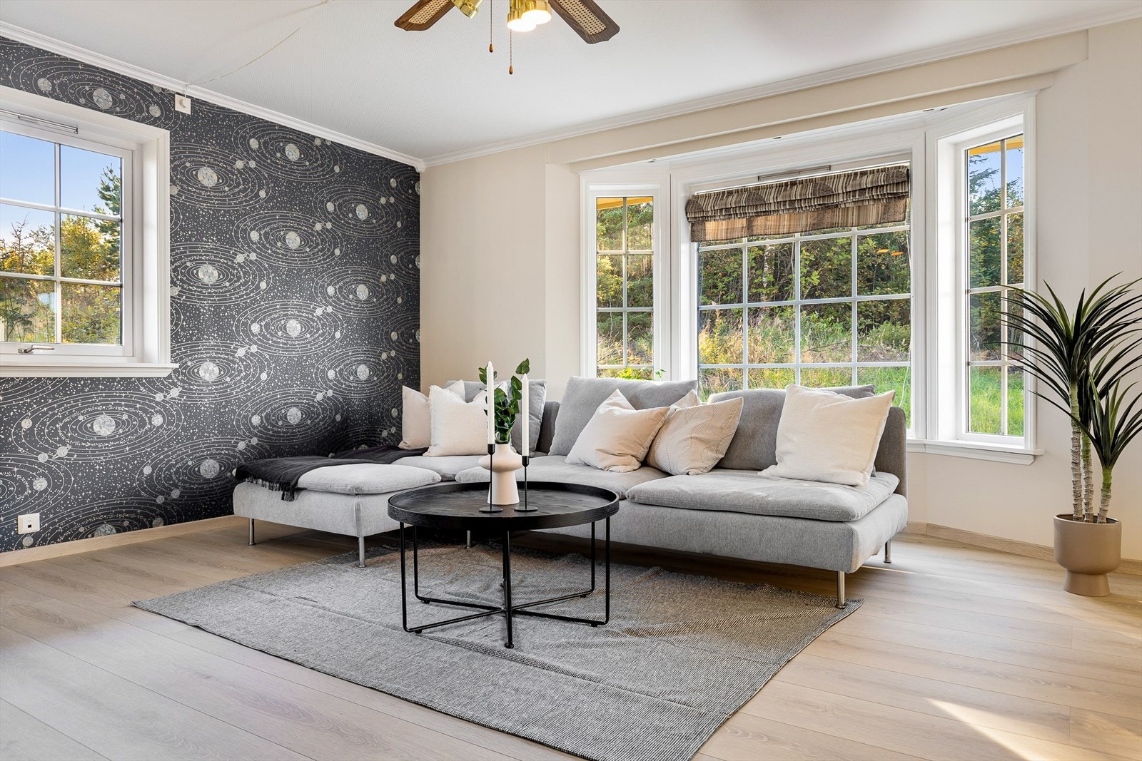 Store vindauger slepp inn godt med dagslys Galleribilde