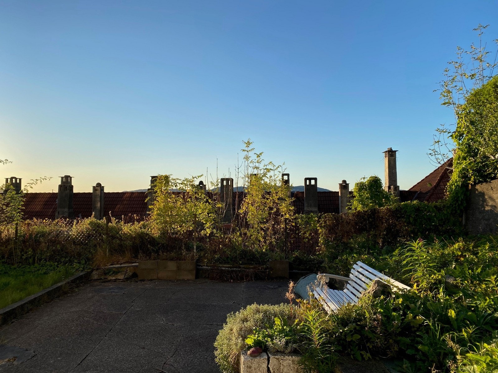 Uteområdet - Gode solforhold Galleribilde