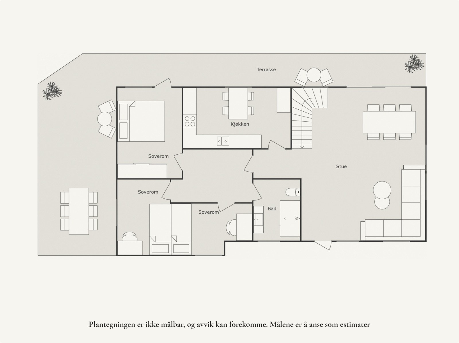 Plantegning 1. etasje | EIE eiendomsmegling. Galleribilde