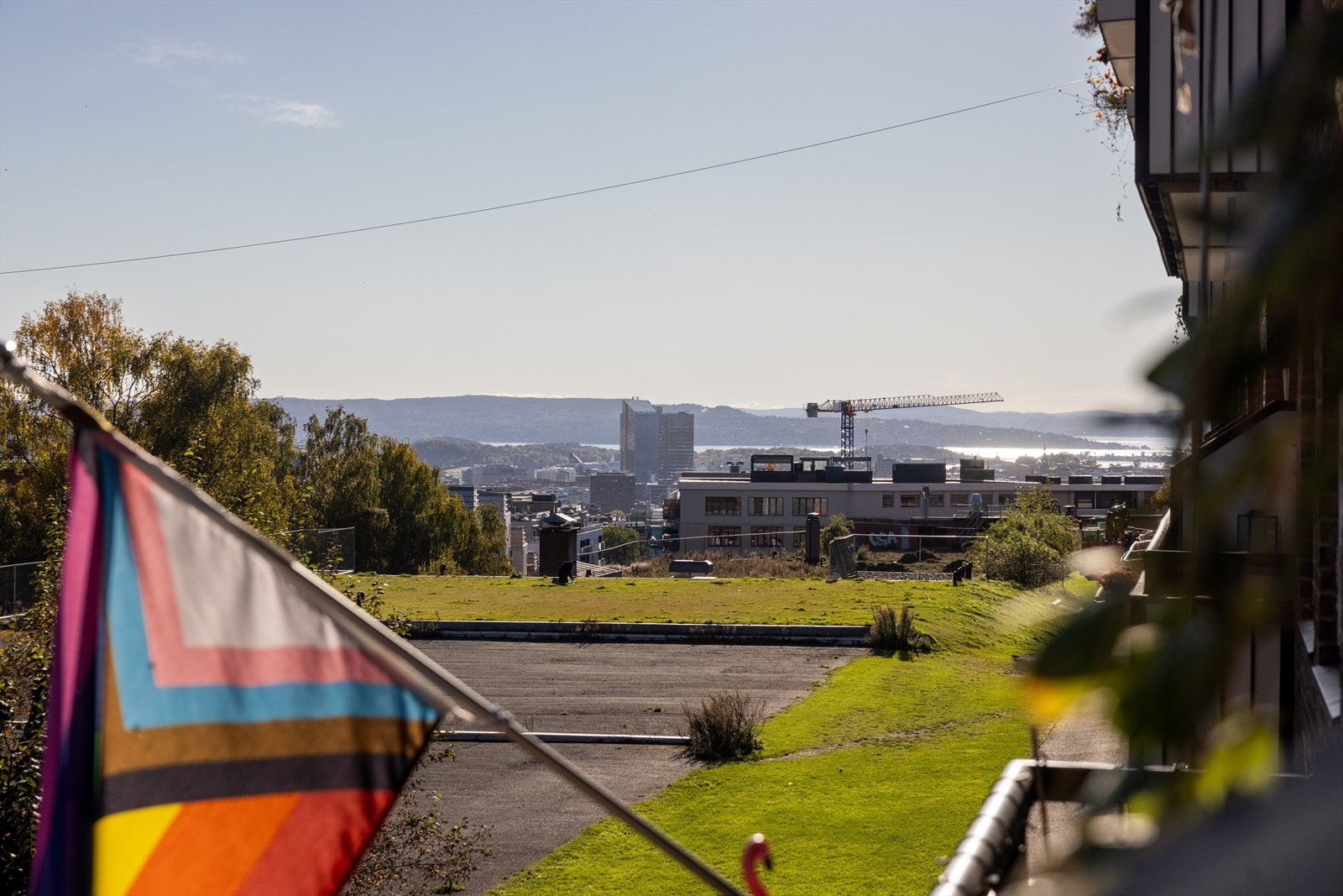 Utsyn sydover mot Oslo og fjorden. Galleribilde