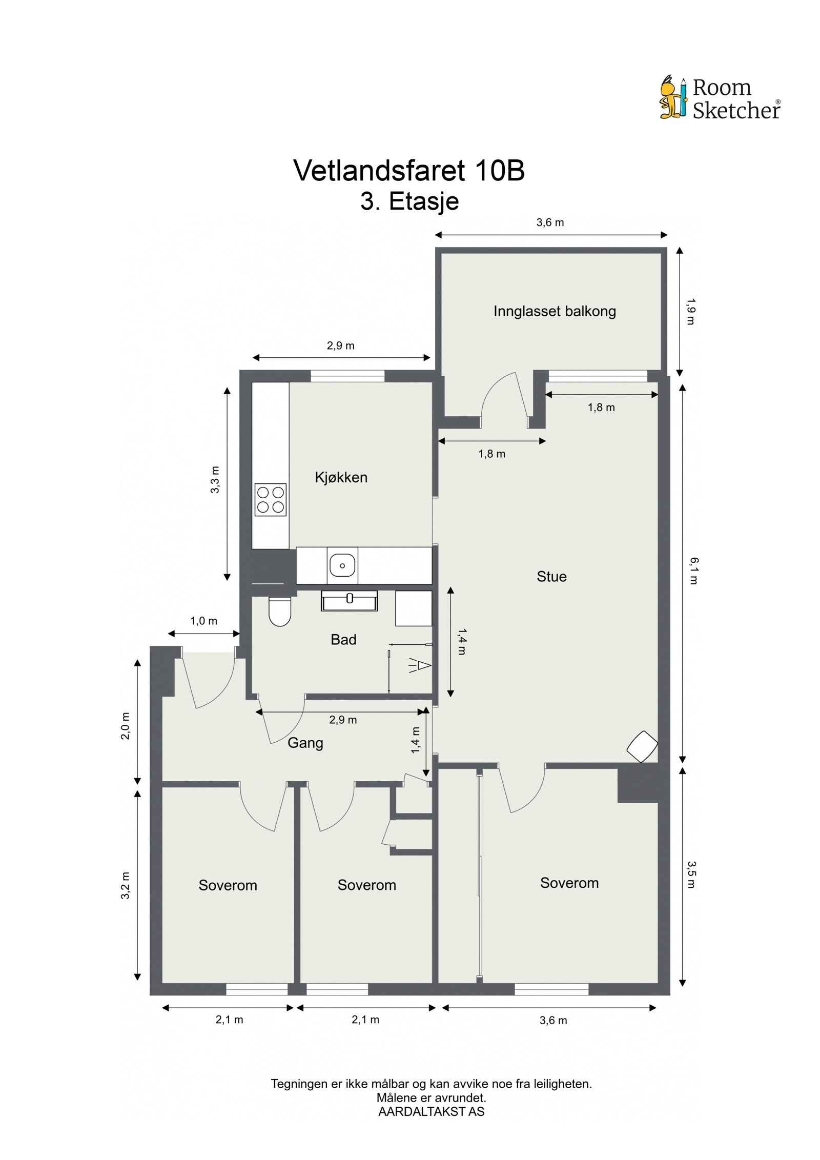 Planskisse. Galleribilde