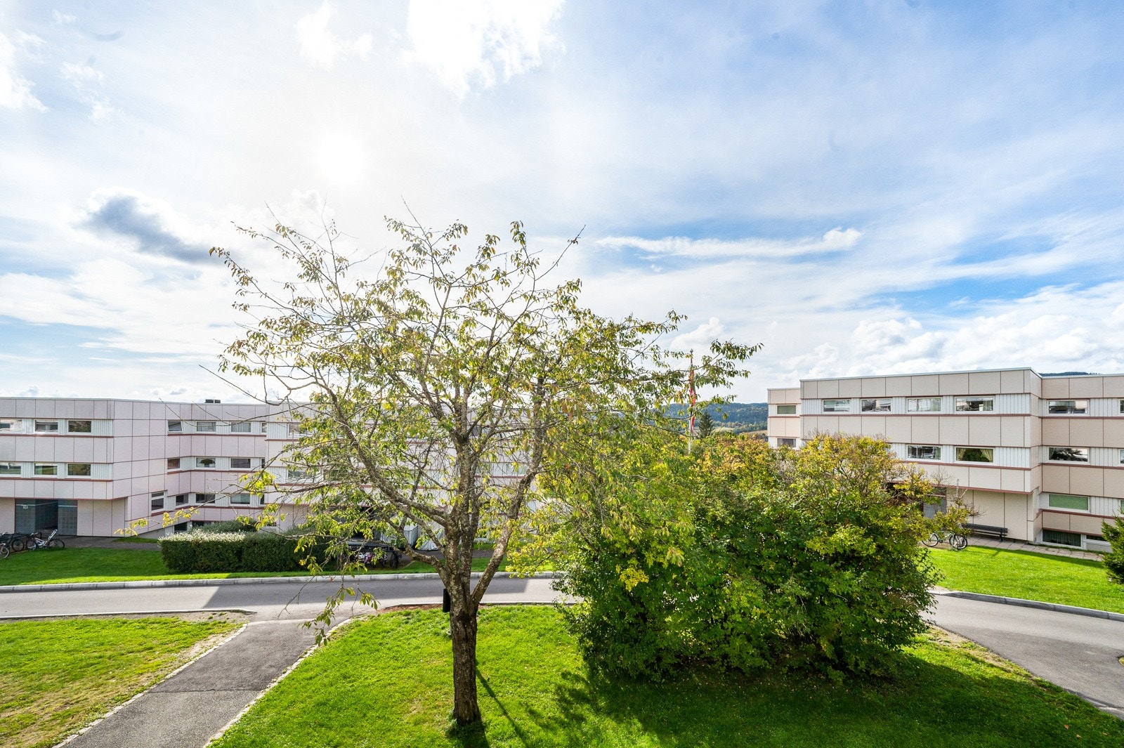Utsikt fra verandaen. Galleribilde