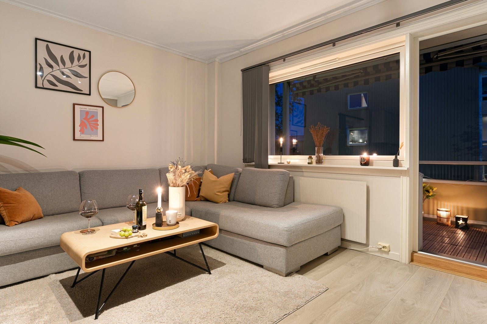 Kveldsstemning Galleribilde