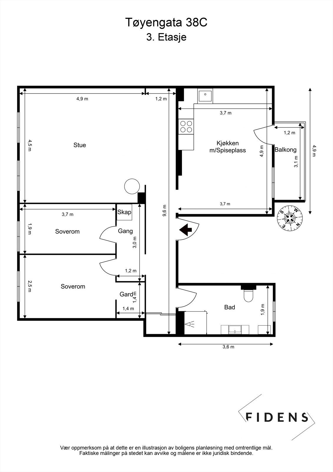 Plantegning. Galleribilde