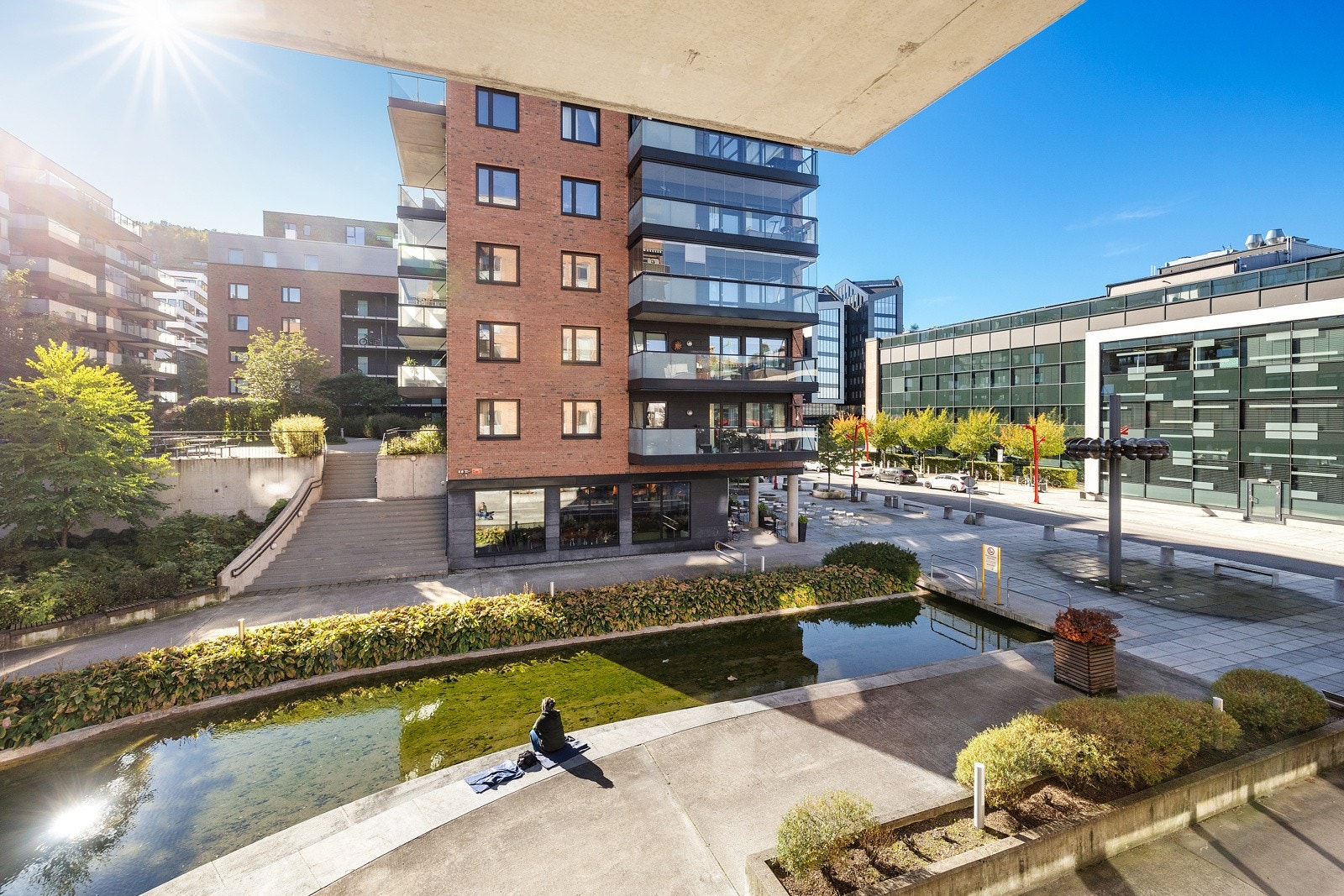 Flott utsikt fra stuen. Galleribilde