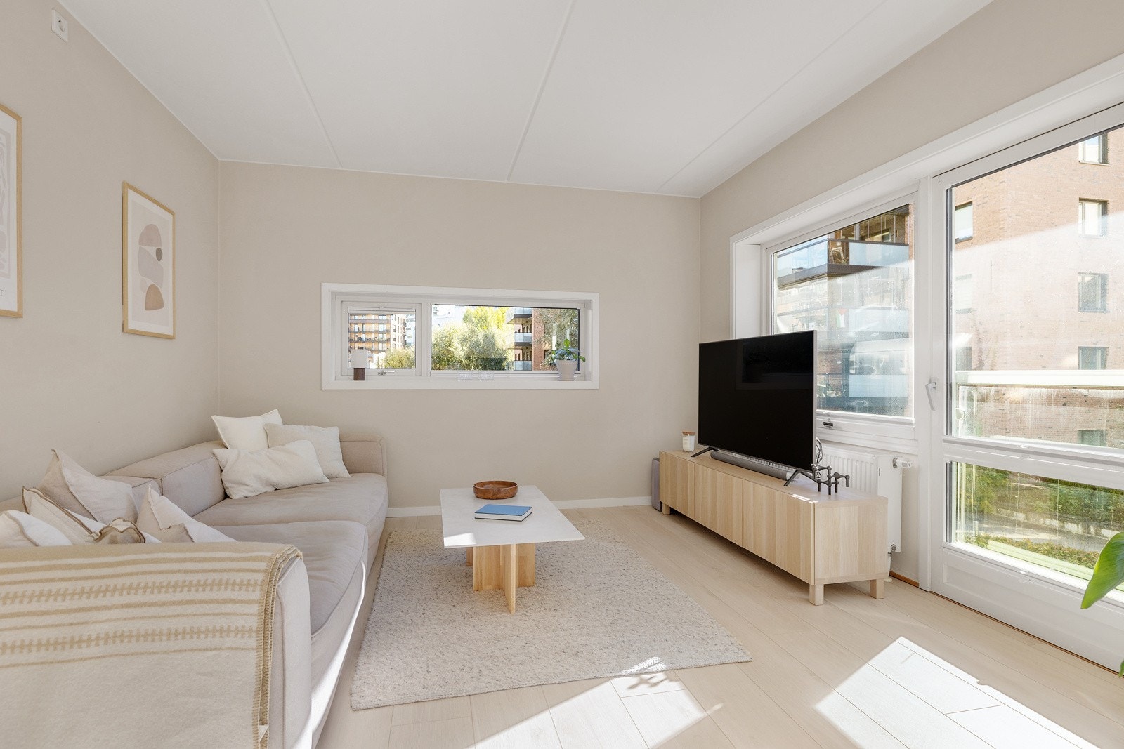 En strøken 3-roms med flott beliggenhet i Kværnerbyen. Galleribilde