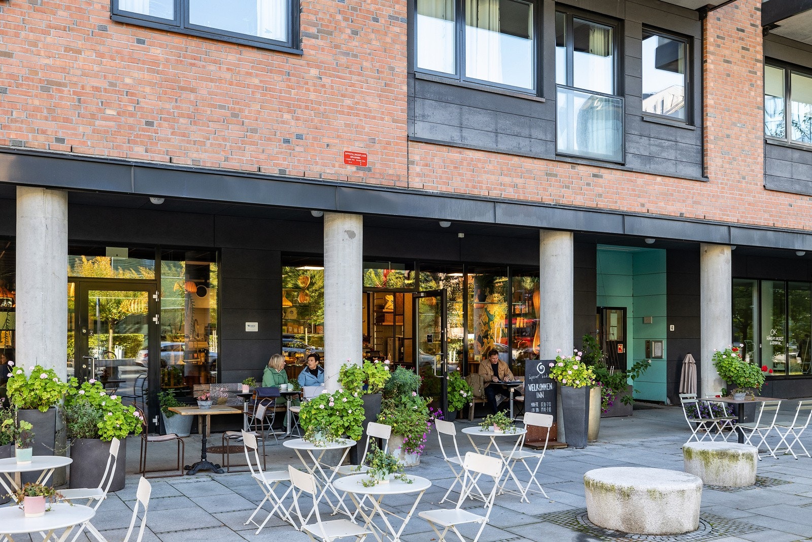 Åpent bakeri Kværnerbyen er i umiddelbar nærhet. Galleribilde