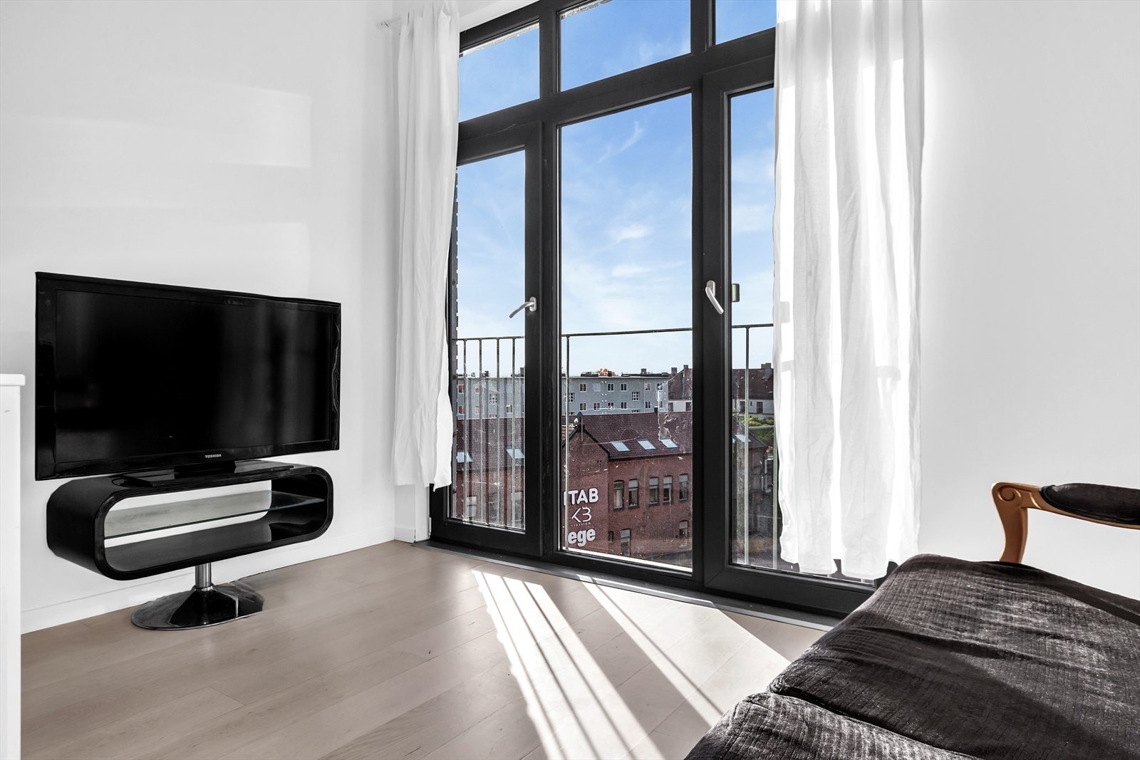 Utsikt fra utleiedelen. Galleribilde