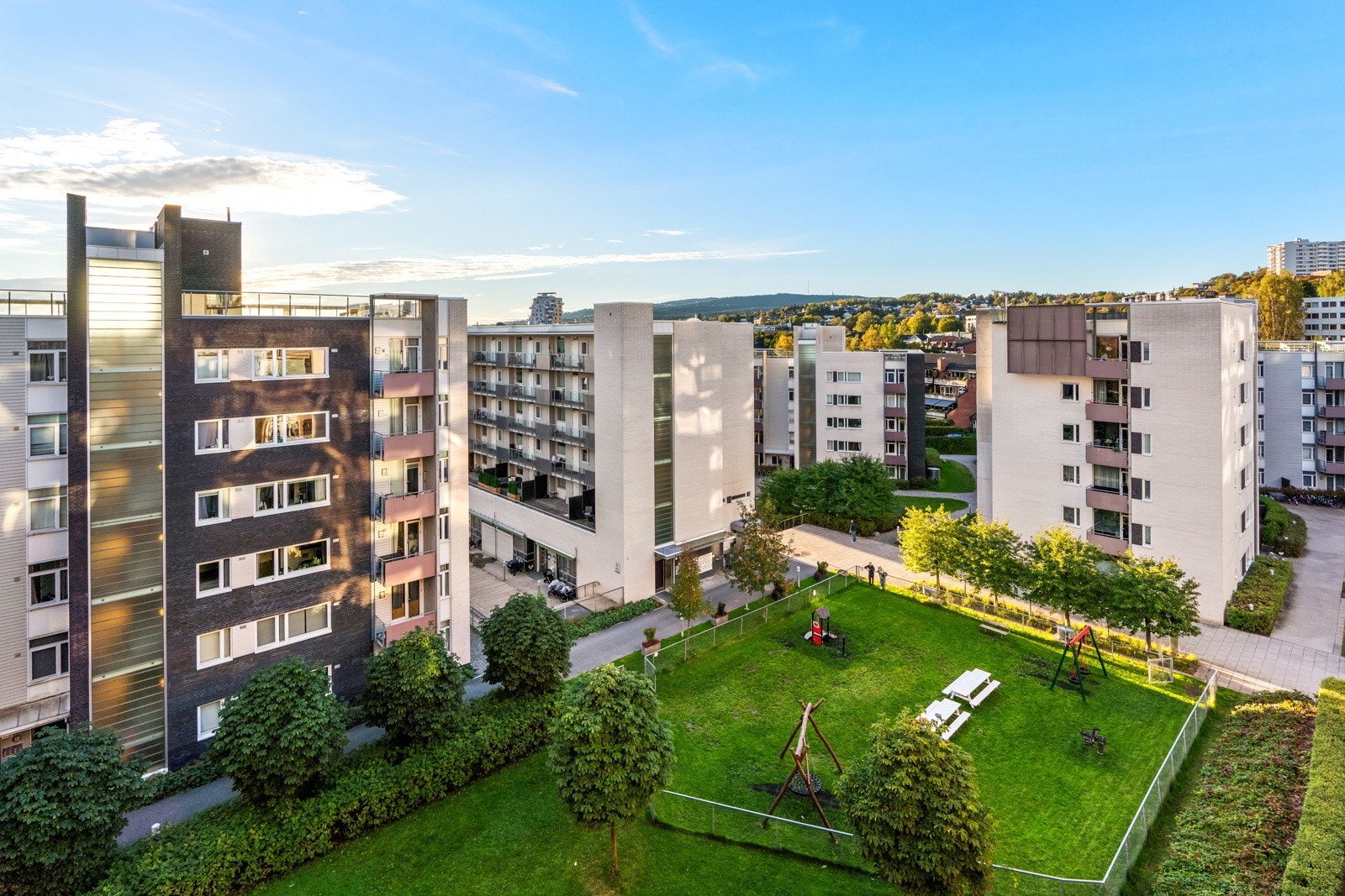 Utsyn over fellesområder Galleribilde