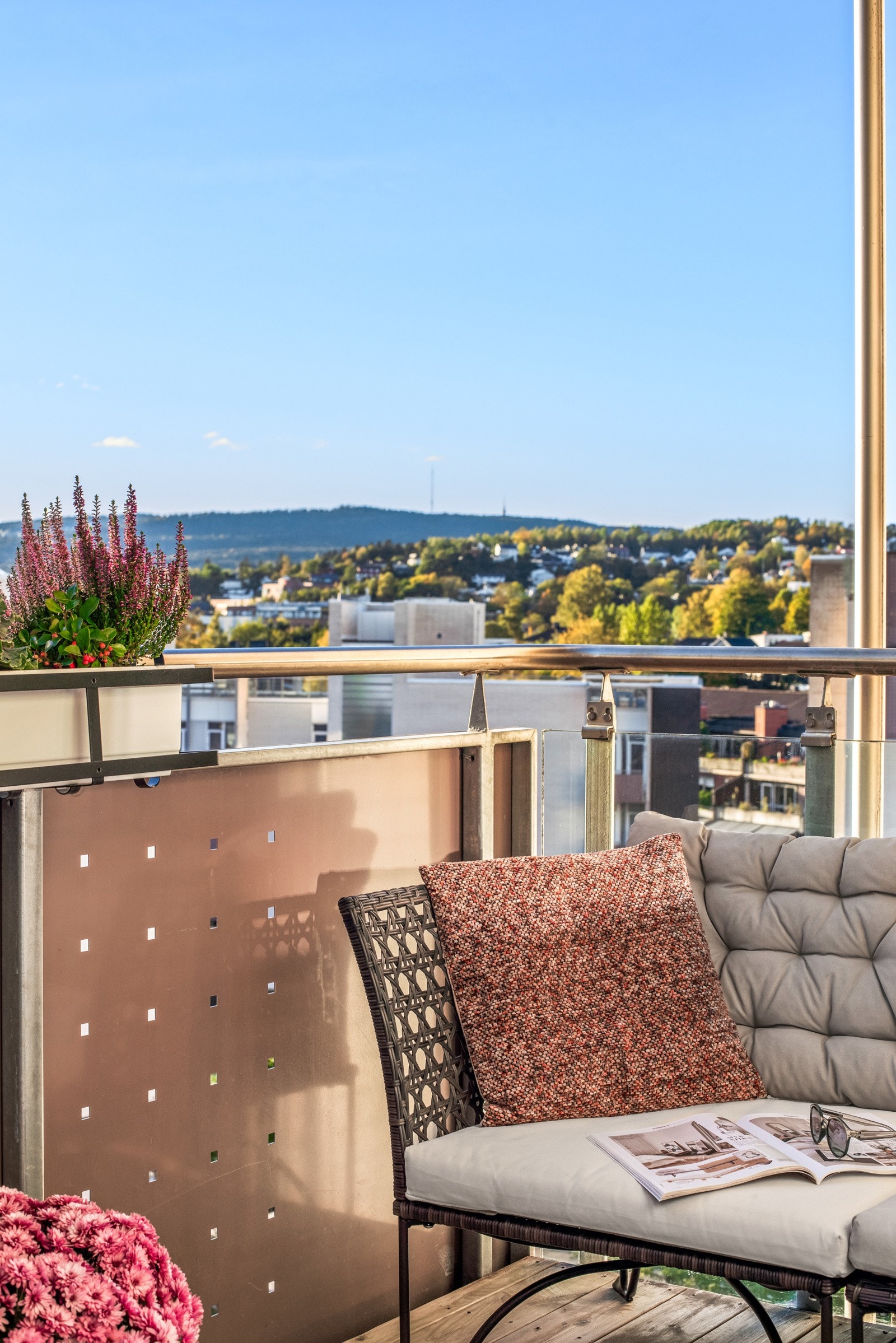 Nydelig utsikt mot Grefsen og Nordmarka Galleribilde