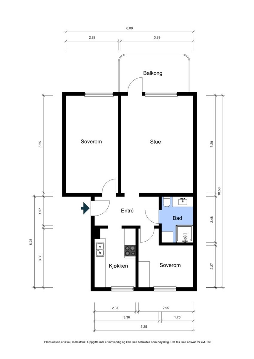 Plantegning. Galleribilde