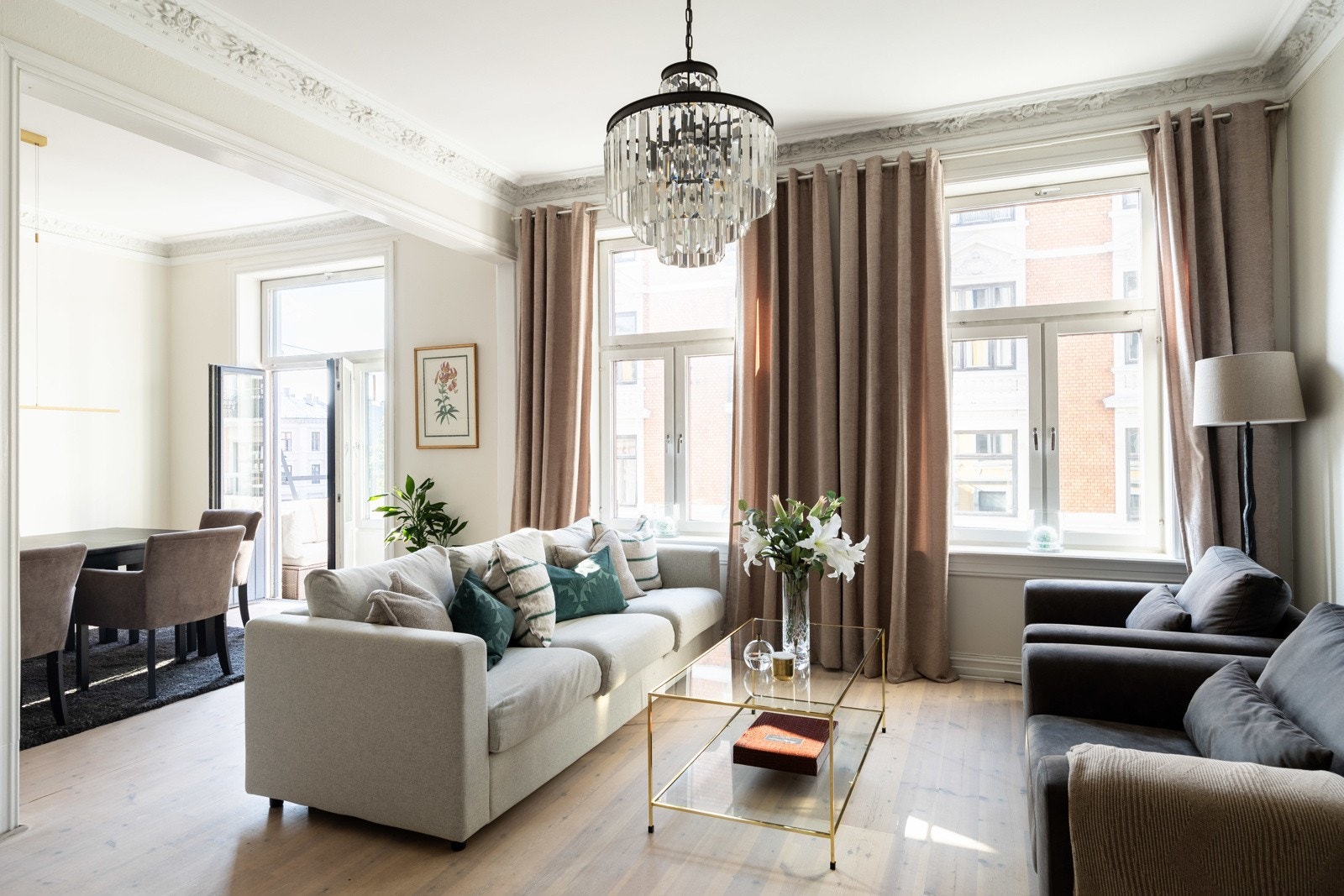 Denne stuen gir deg en herlig atmosfære og god romfølelse. Galleribilde