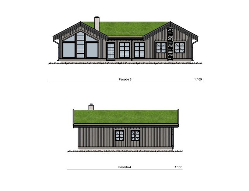 Fasade 3 og 4 Storeble 125 Galleribilde