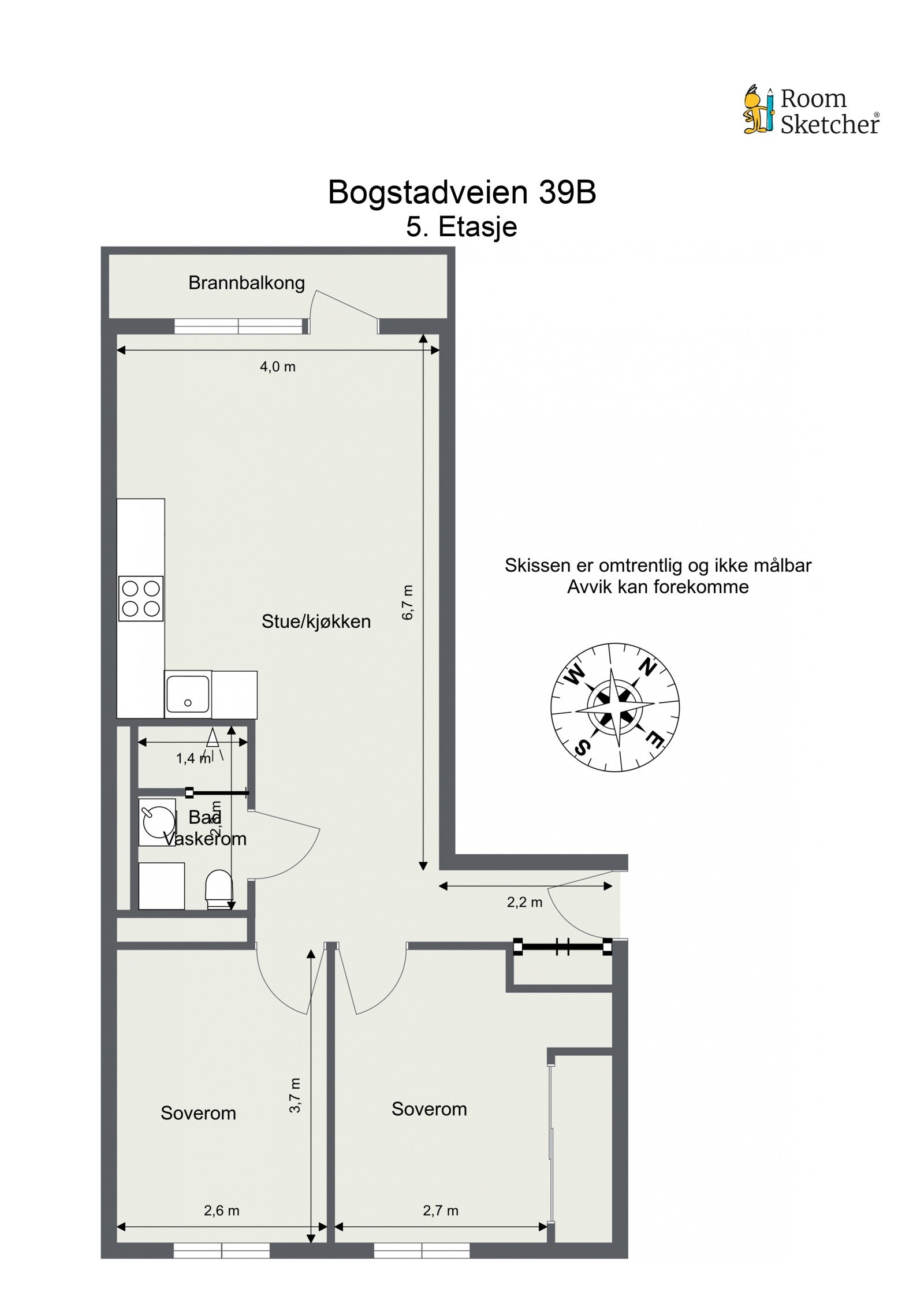 Plantegning. Galleribilde