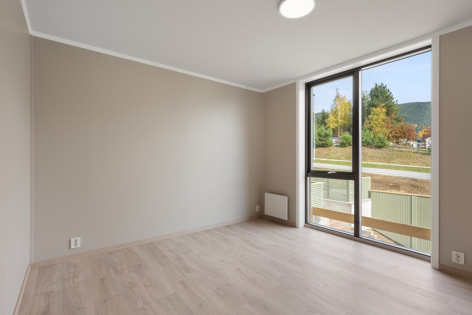 Det er god plass til å etablere garderobeløsninger. Galleribilde