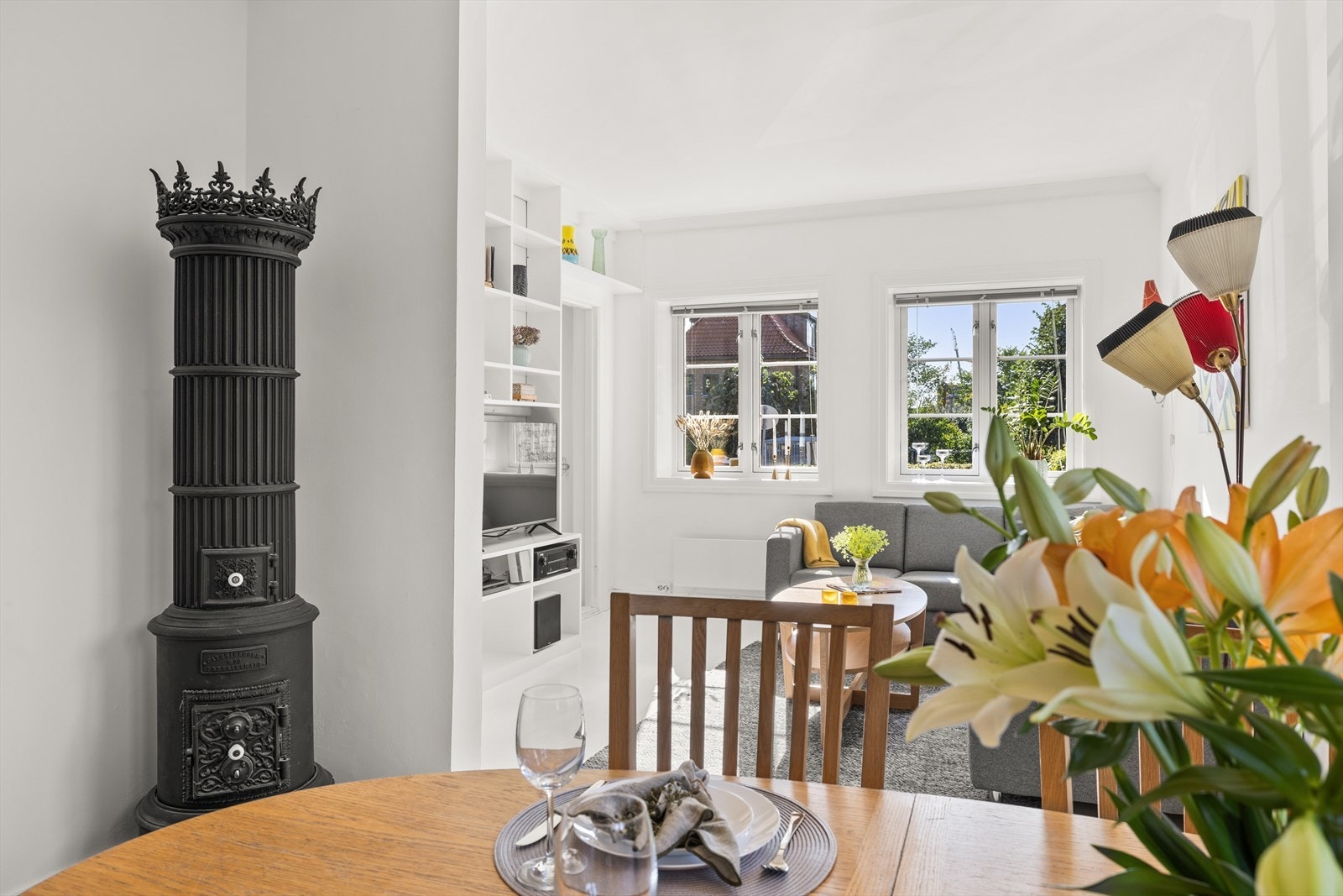 Planløsningen er ideell og sørger for flere naturlige soner i hjemmet. Galleribilde