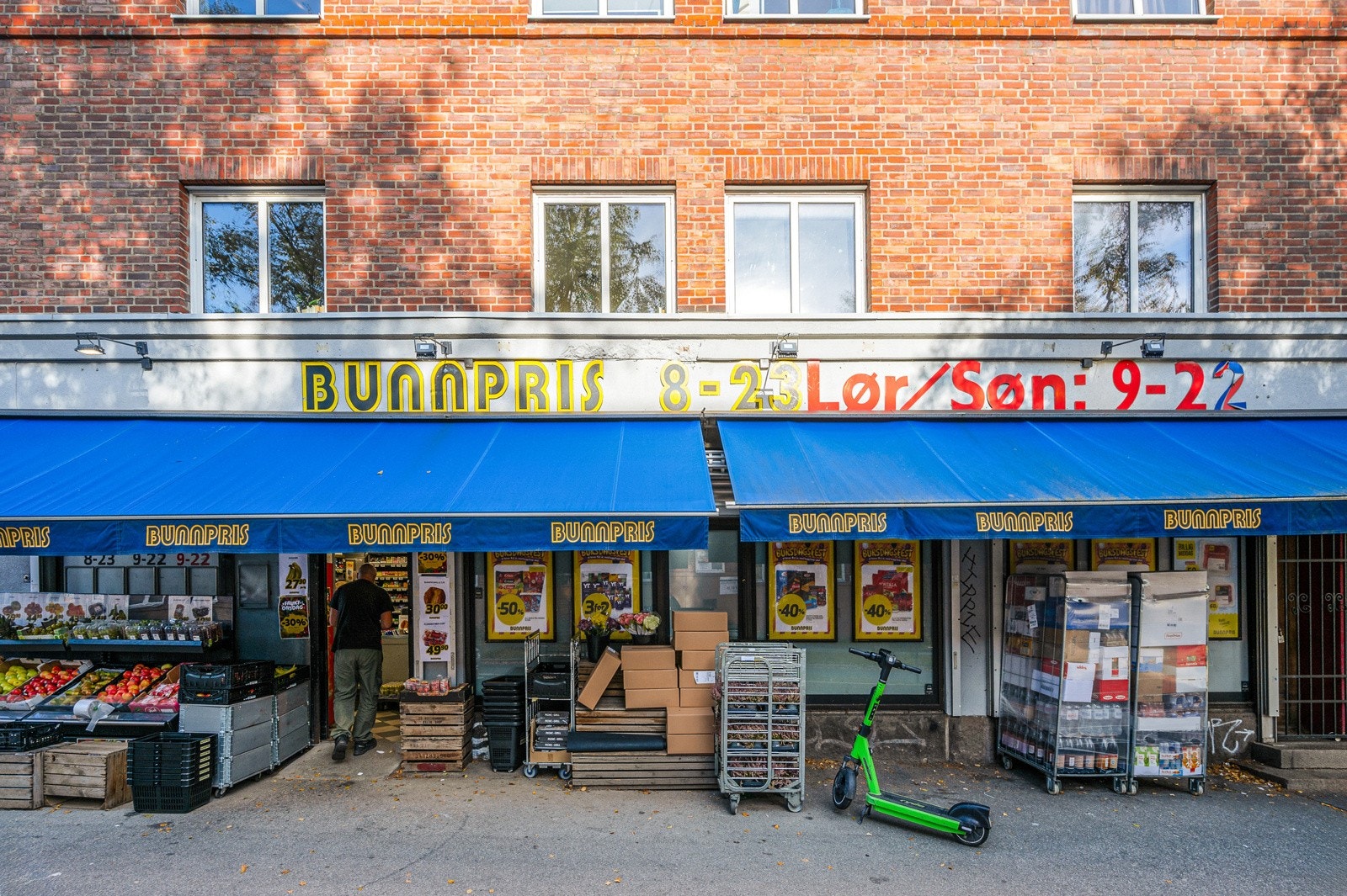 Søndagsåpne Bunnpris ligger i umiddelbar nærhet. Galleribilde