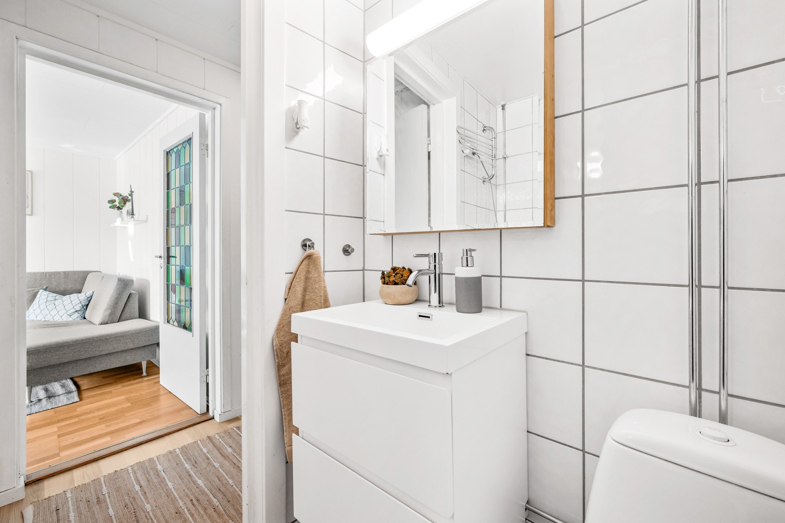 Baderomsinnredningen er fra 2023. Galleribilde