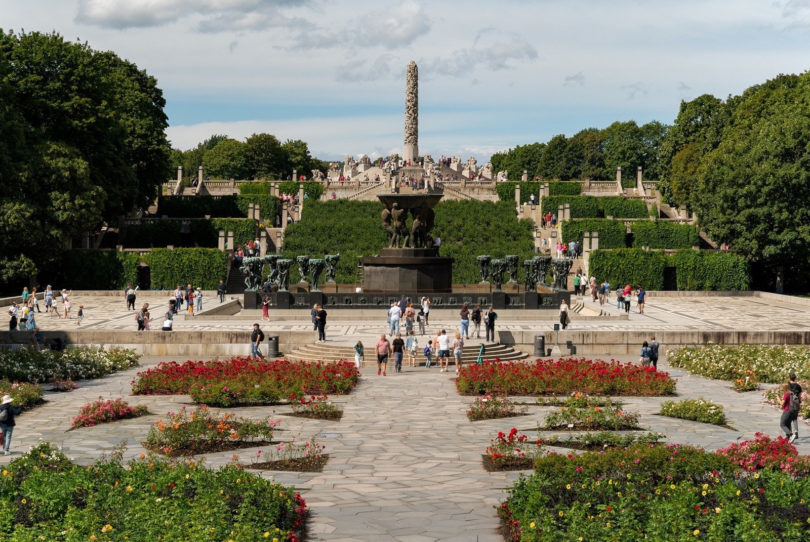Frognerparken som nærmeste nabo. Galleribilde
