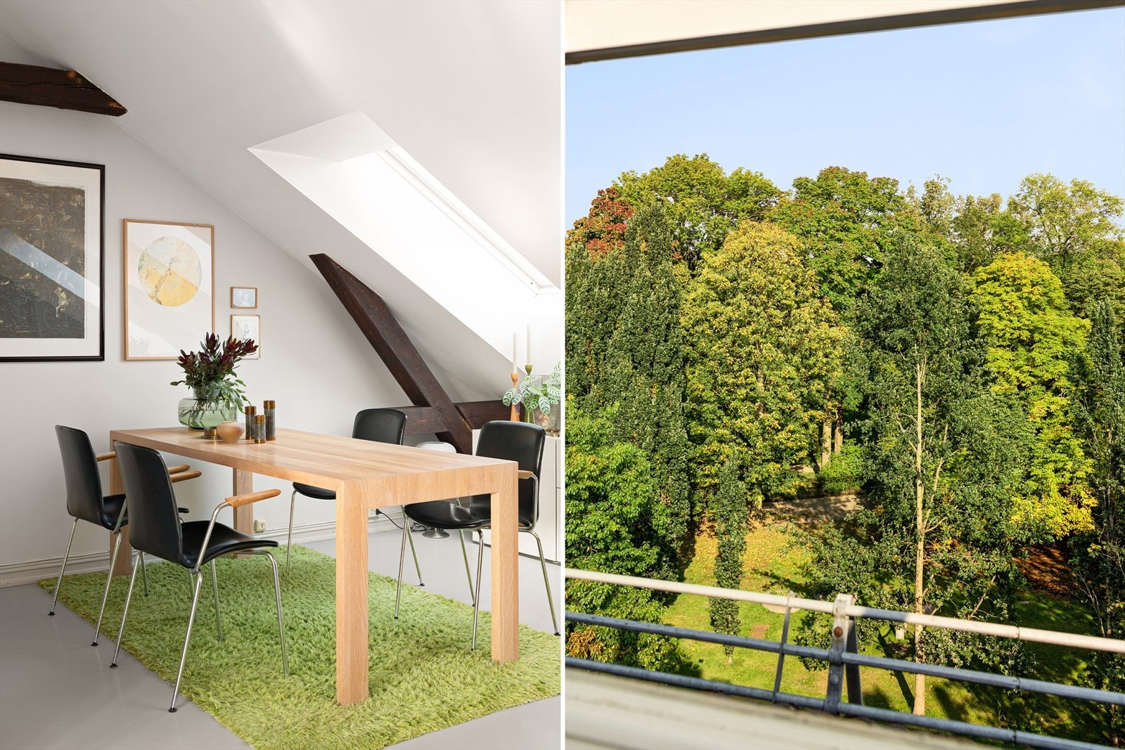 Med vakre Botanisk hage vegg i vegg kan du nyte en idyllisk utsikt som endrer seg i takt med årstiden. Galleribilde