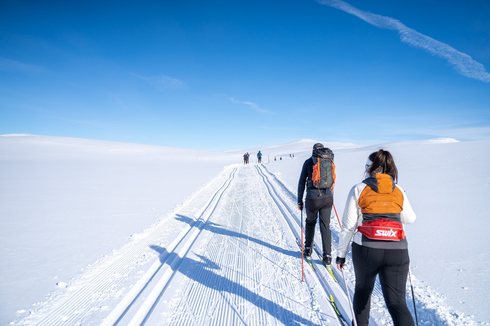 Opplev magiske forhold innover mot snaufjellet Galleribilde