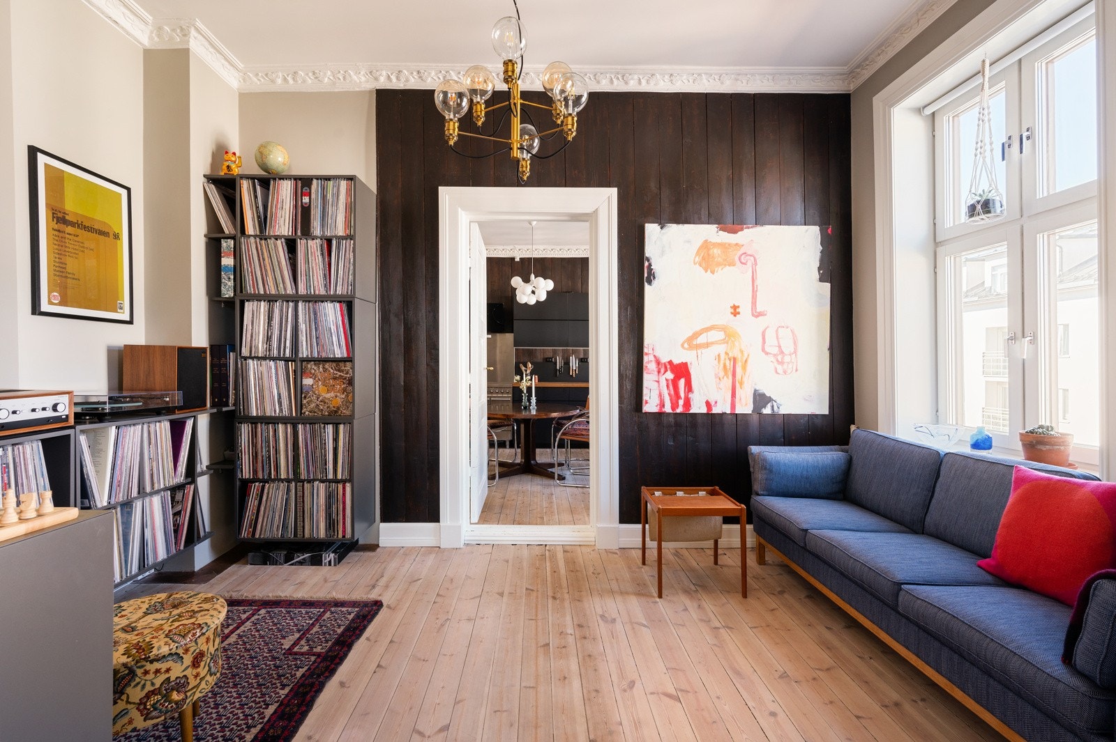 Her får du tre rom på rad og rekke, noe vi alle drømmer om. Galleribilde