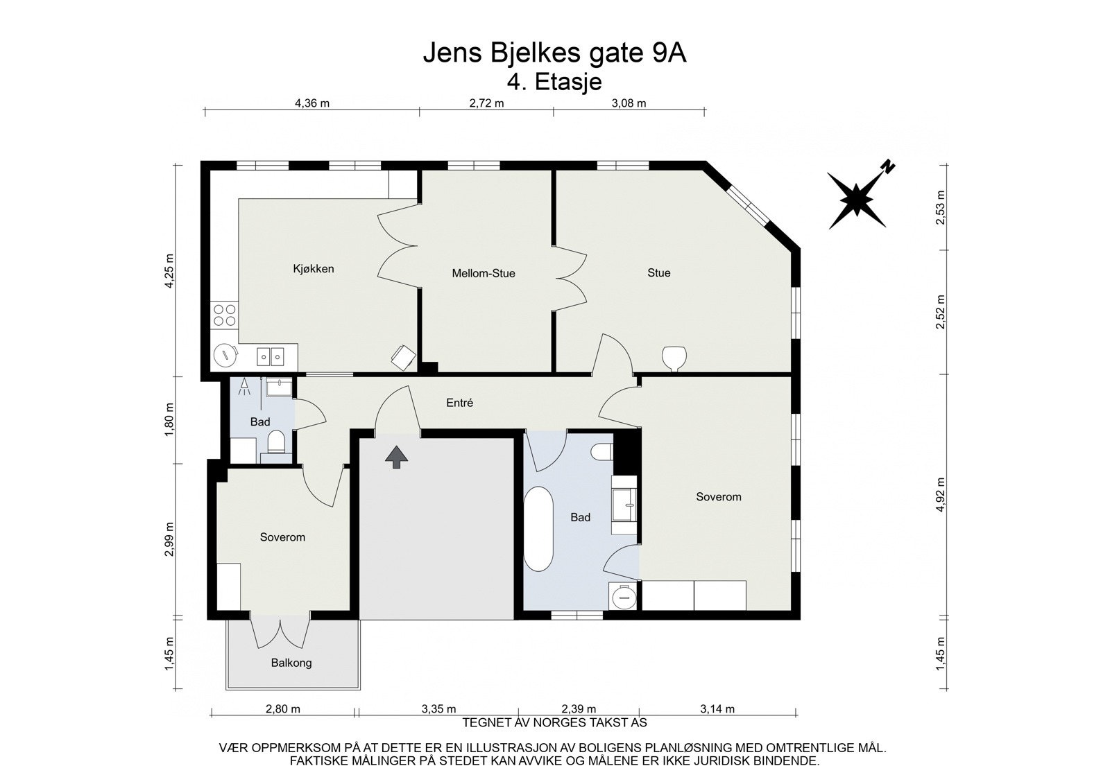Planskisse. Galleribilde