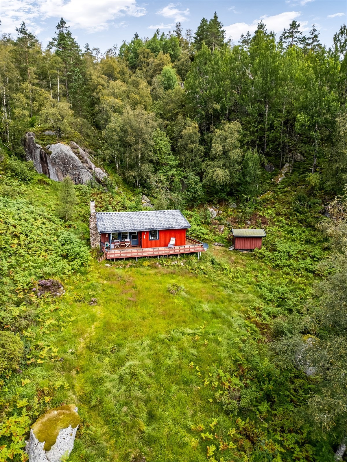 Dronefoto Galleribilde