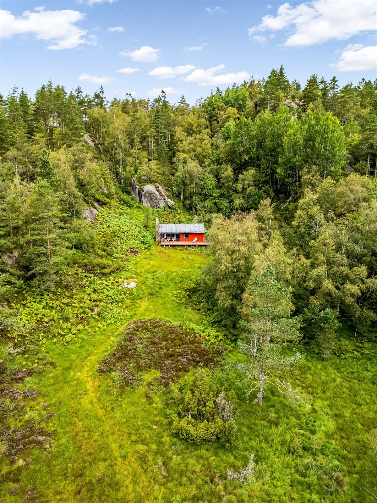 Dronefoto Galleribilde