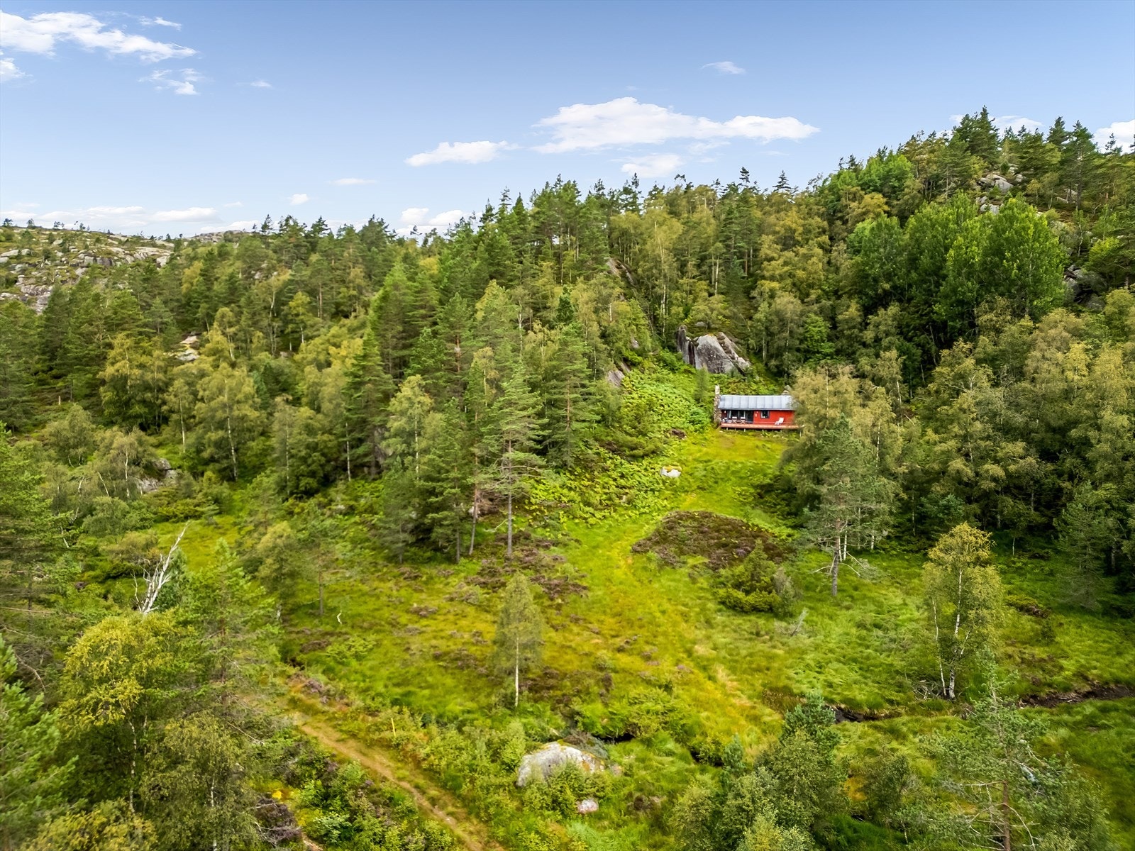 Dronefoto Galleribilde