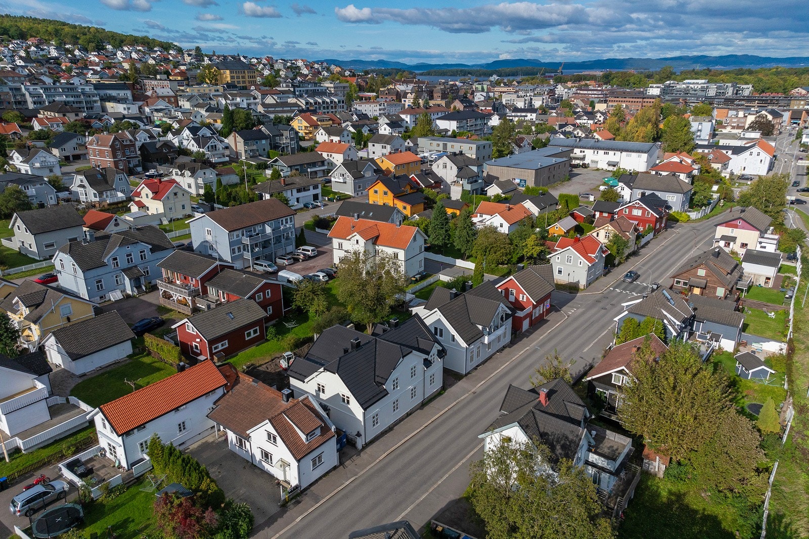 Kort vei inn til senrum med alle de fasilitetene som Horten har å by på Galleribilde