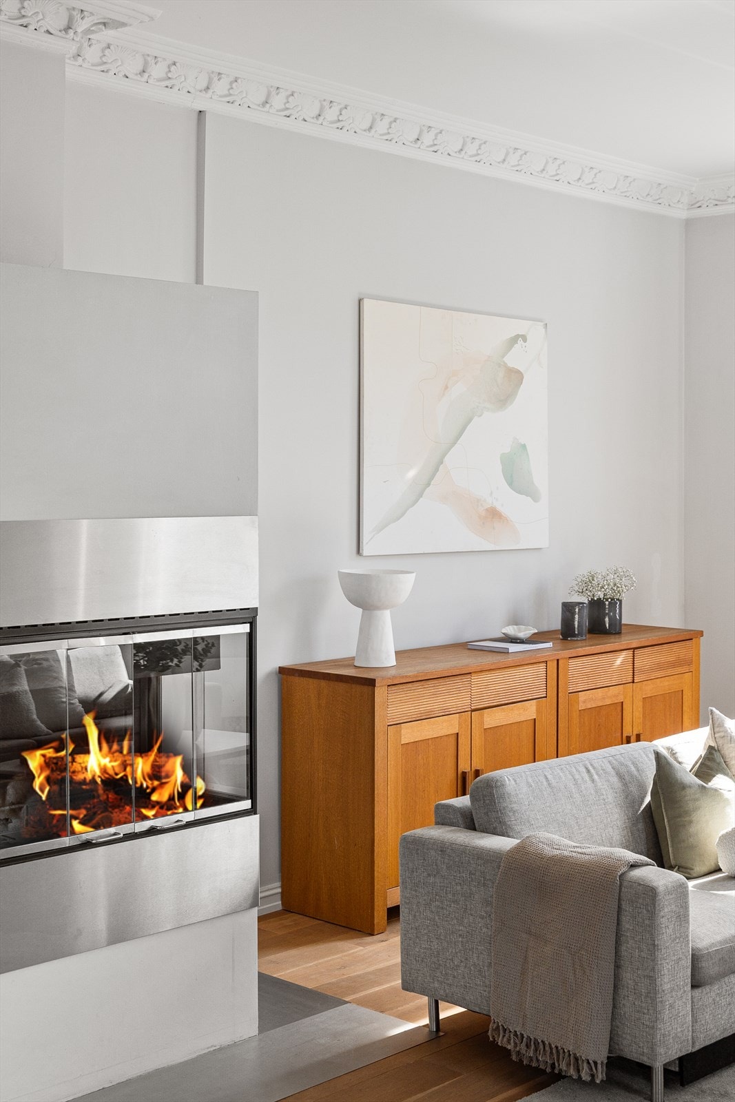 Flott peis sikrer behagelig varme og bidrar til hyggelig stemning på kalde høst- og vinterkvelder. Galleribilde