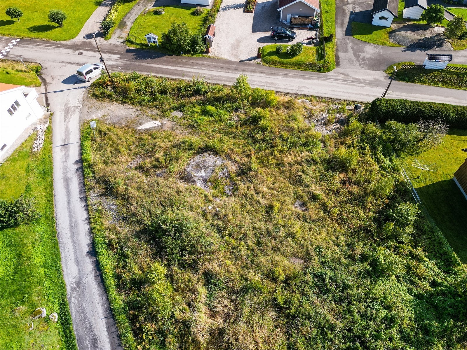 Det er lagt klart til vann, avløp og strøm. Galleribilde