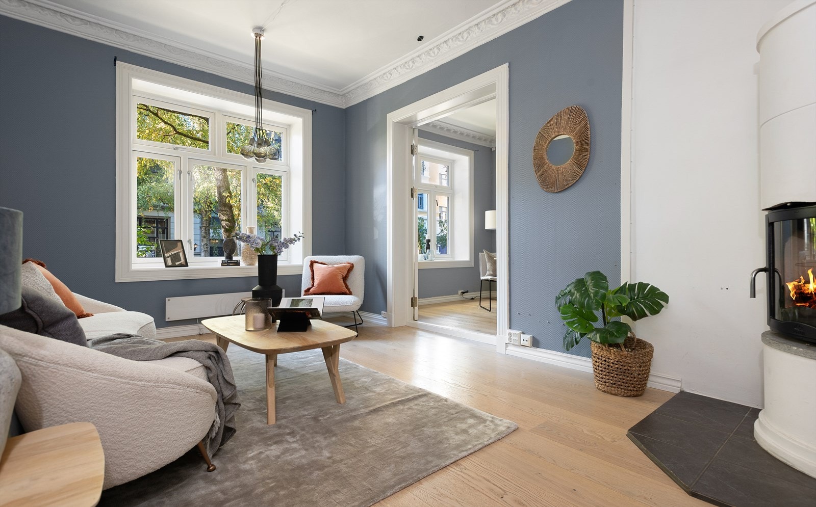 En flott 3-roms leilighet med gjennomgående, god og fleksibel planløsning. Galleribilde