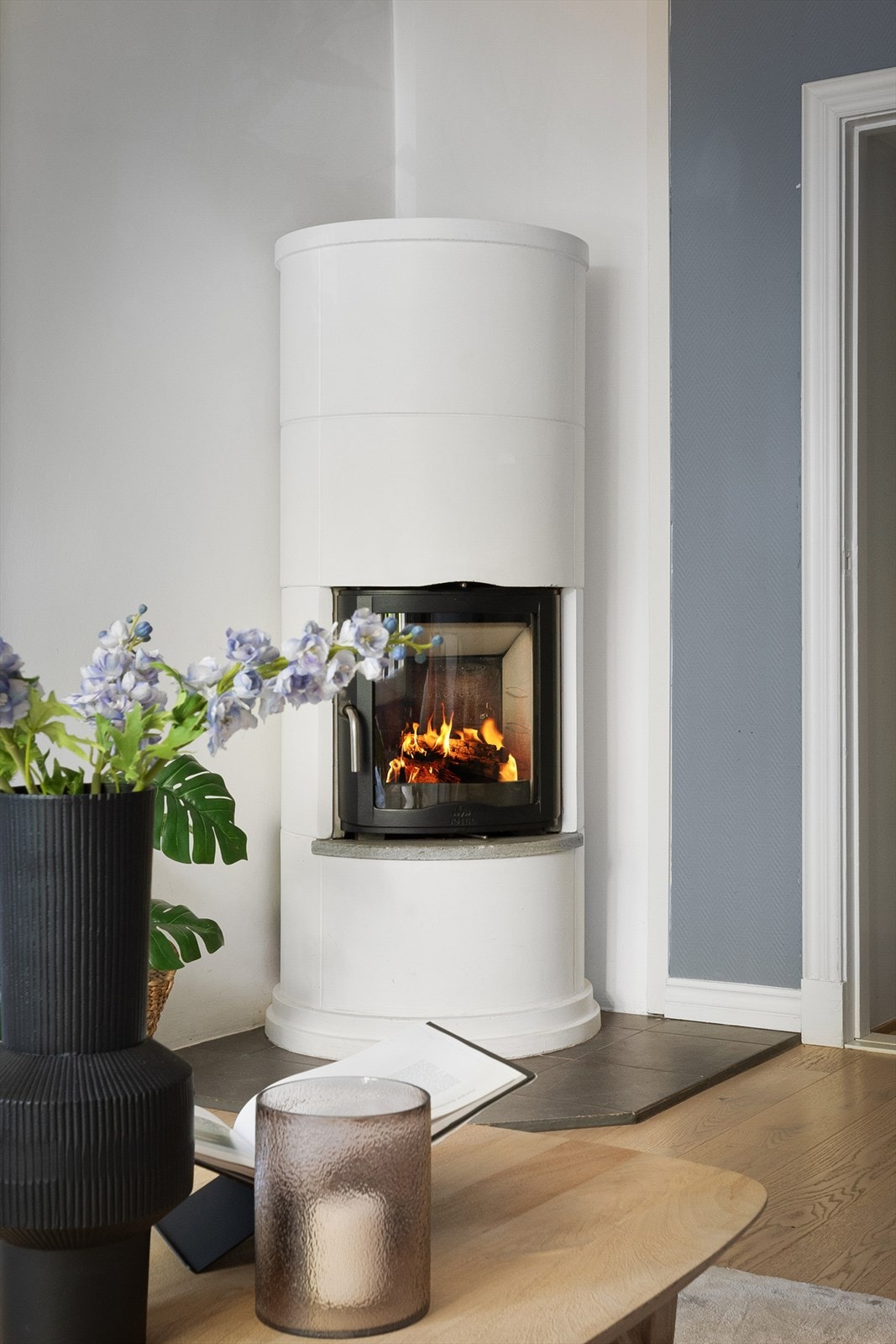 Fin peisovn som er god å ha på kalde høst- og vinterdager. Galleribilde