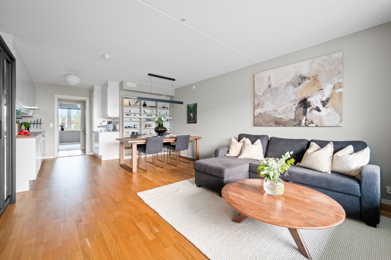 Boligen oppvarmes med fjernvarme. Galleribilde