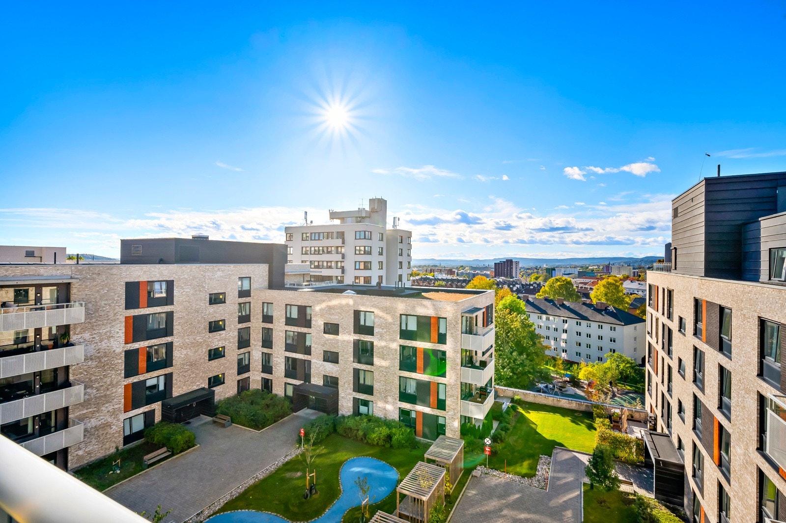 Utsikt mot Oslo by! Galleribilde