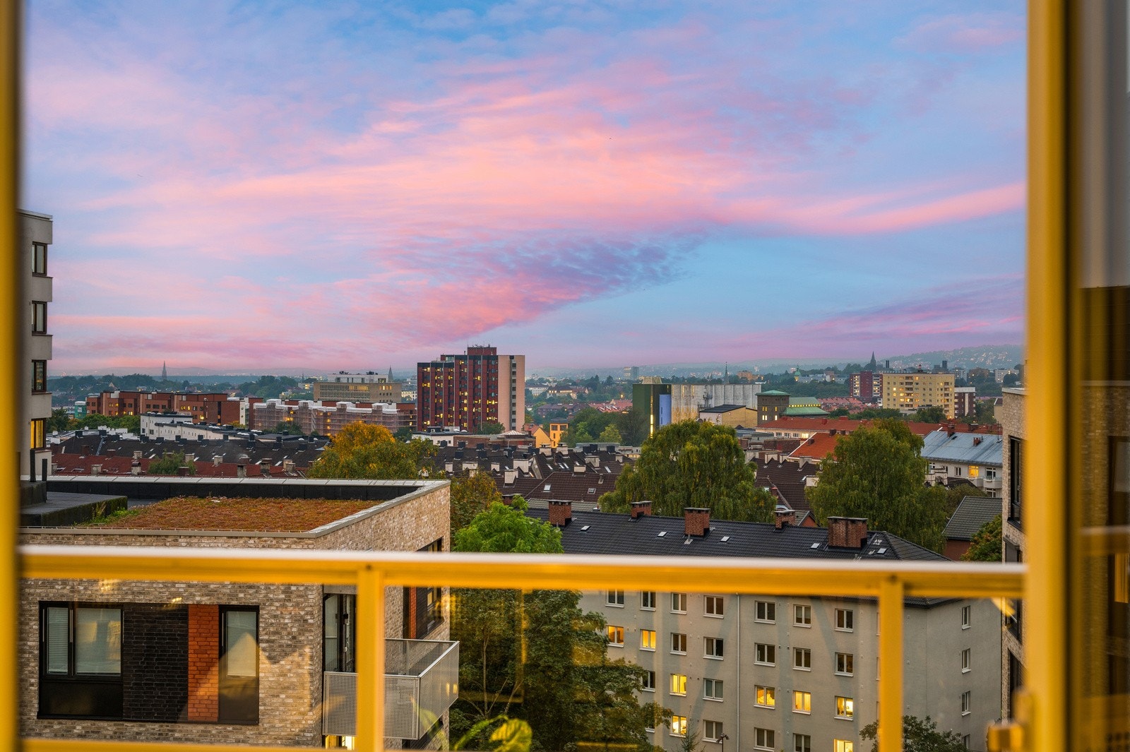 Balkongen er overbygget. Galleribilde