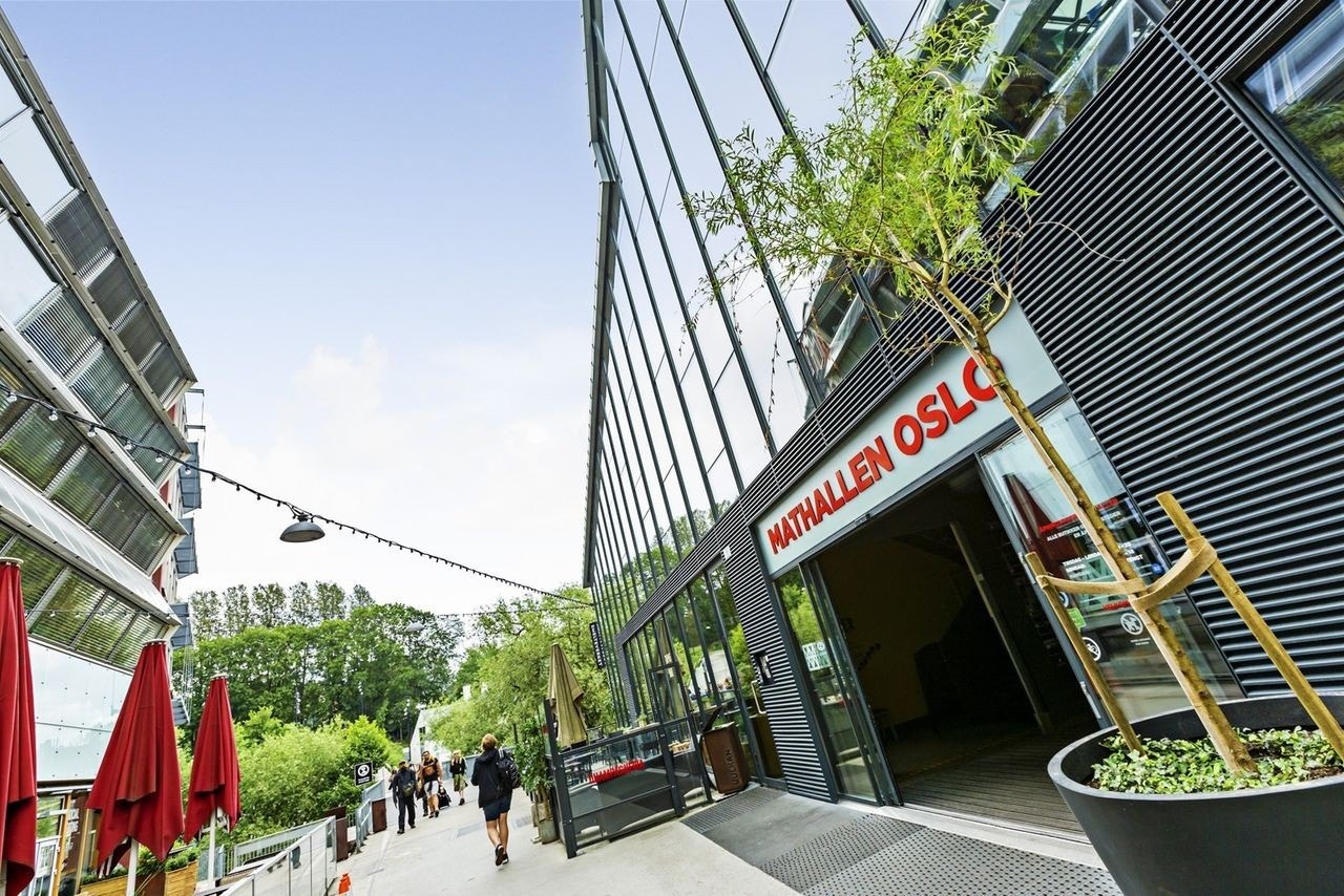 Populære Mathallen på Vulkan er heller ikke langt unna leiligheten. Galleribilde